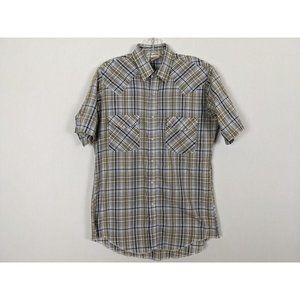 Western Frontier short sleeved western snap button‎